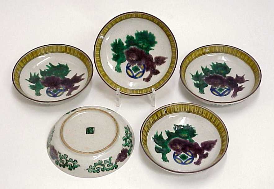 本物‼️1990年vintageジョセフィーヌ陶磁器 小皿 青花 骨董-